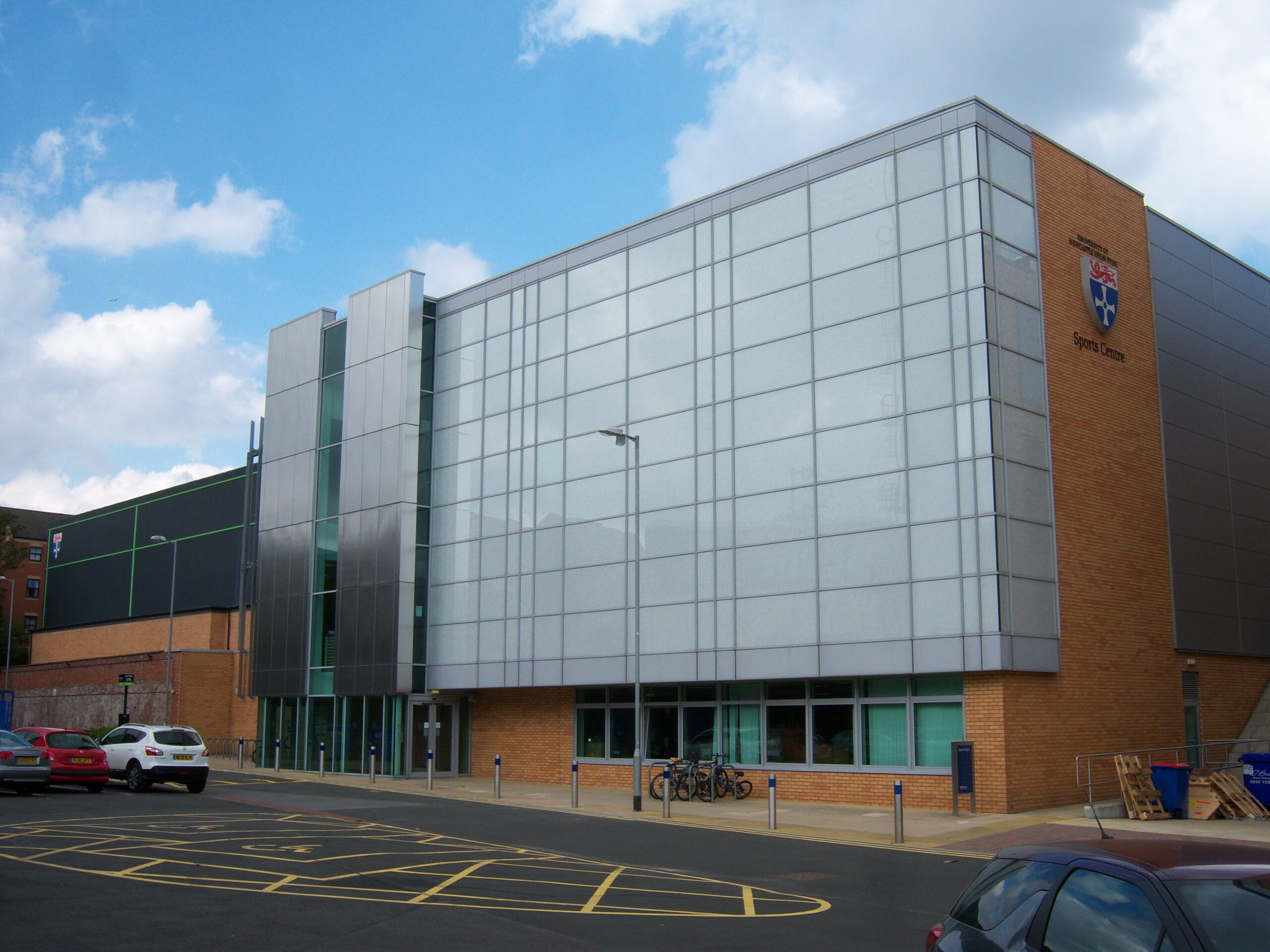 Newcastle University Sports Centre portfolio