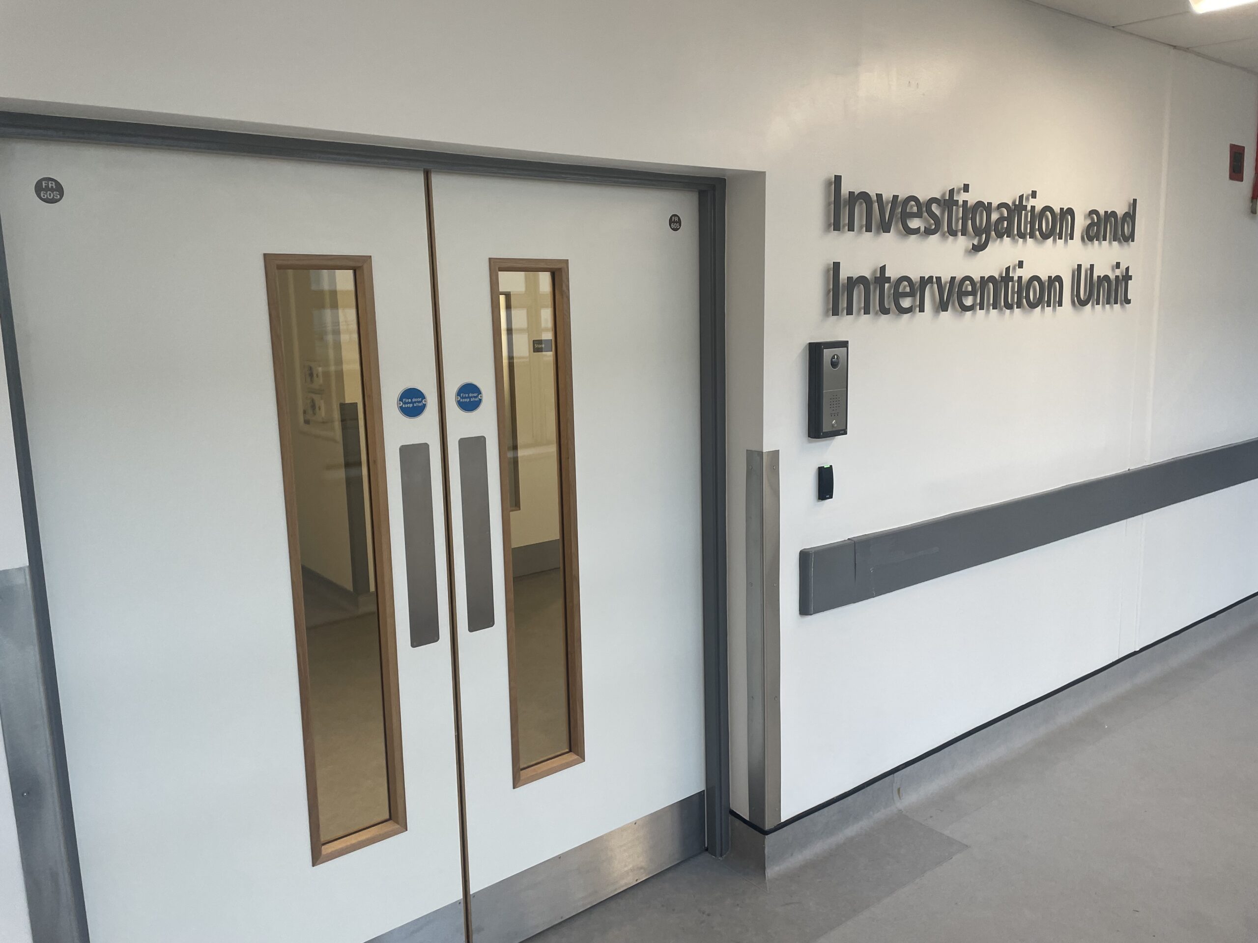 Sunderland Royal Hospital Investigation and Intervention Unit portfolio