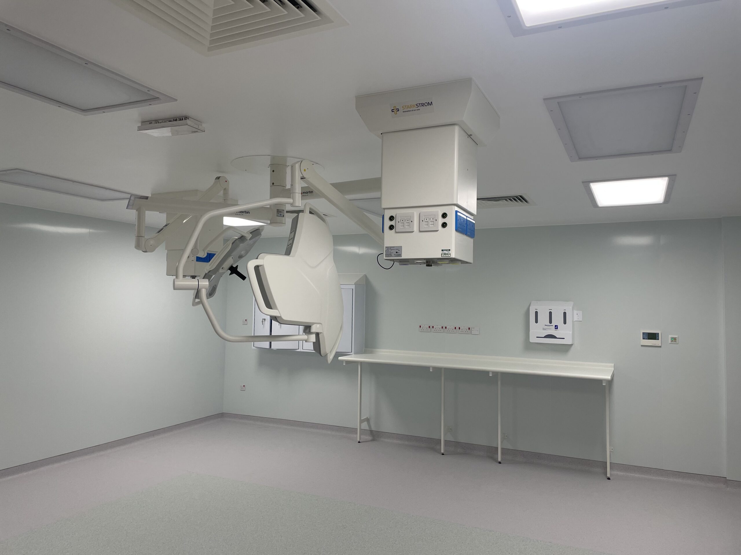 Sunderland Royal Hospital Maternity Department Theatre Refurbishment portfolio